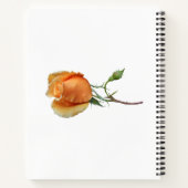 Ein Single Rose Schneiden Notizblock (Rückseite)