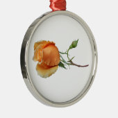 Ein Single Rose Schneiden Ornament Aus Metall (Rechts)