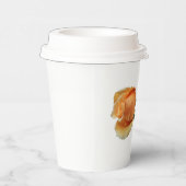 Ein Single Rose Schneiden Pappbecher (Rechts)