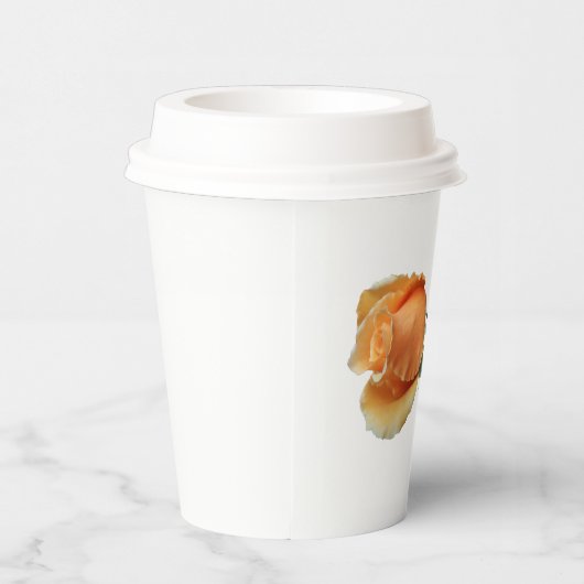 Ein Single Rose Schneiden Pappbecher (Rechts)