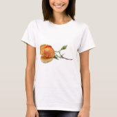 Ein Single Rose Schneiden T-Shirt (Vorderseite)