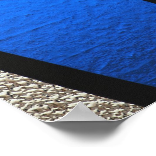 Ein Single-Seabelogo Poster (Ecke)