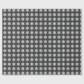 Ein Single Snowflake Geschenkpapier (Flach)