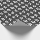 Ein Single Snowflake Geschenkpapier (Ecke)