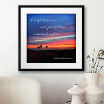 "Ein Single-Traum" Zitat Orange & Blue Sunrise Fot Poster<br><div class="desc">"Ein Traum eines Single ist mächtiger als tausend Realitäten." Machen Sie Ihre Träume zu Beginn eines jeden neuen Tages wahr. Betrachten Sie dieses inspirierende Fotografieposter eines atemberaubenden Sonnenaufgangs mit leuchtenden Rot-, Orangen- und tiefer Blues. Ein tolles Geschenk für einen besonderen Freund! Sie können leicht personalisieren dieses Poster plus ich biete...</div>