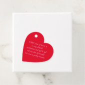 "Ein Sinn für Ehre" Geschenkanhänger (Beispiel)