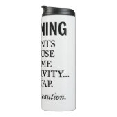 Ein Sip to Focus, ein Sip to Daydream! Thermosbecher (Nach rechts gedreht)