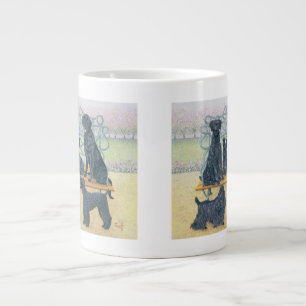 Ein Sitz im Park Jumbo-Tasse