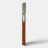 Ein Sitzmann, der auf einer Tabelle sich lehnt Case-Mate iPhone Hülle (Rückseite / Rechts)