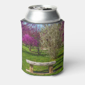 Ein Sitzplatz in der Frühlingssaison Dosenkühler (Kanne Rückseite)