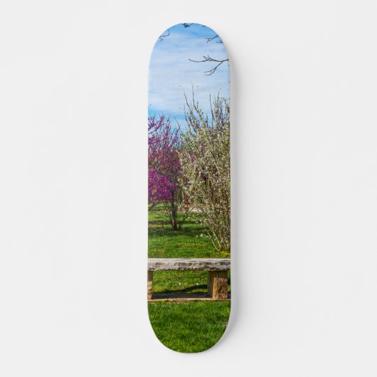 Ein Sitzplatz in der Frühlingssaison Skateboard (Vorne)
