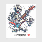 Ein Skelett zum Lösen Aufkleber (Blatt)