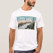 Ein Ski-Turnier-Sprung T-Shirt (Vorderseite)