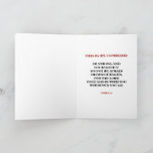 EIN SKRIPTER FÜR SIE KARTE (Innenseite)