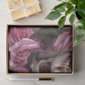 Ein Skull und Rose Serie Design 4 Seidenpapier (Geschenk)