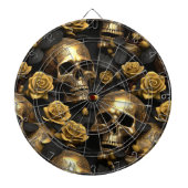 Ein Skull und Rose Serie Design 8 Dartscheibe (vorne)