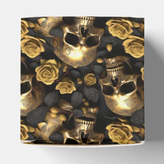 Ein Skull und Rose Serie Design 8 Geschenkschachtel (Oben)