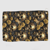 Ein Skull und Rose Serie Design 8 Golfhandtuch (Horizontal)