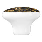 Ein Skull und Rose Serie Design 8 Keramikknauf (Seitenansicht)