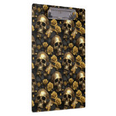 Ein Skull und Rose Serie Design 8 Klemmbrett (Rechts)