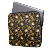 Ein Skull und Rose Serie Design 8 Laptopschutzhülle (Vorderseite Links)