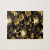 Ein Skull und Rose Serie Design 8 Puzzle (Horizontal)