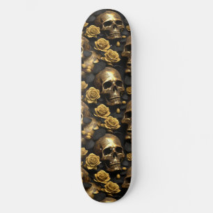 Ein Skull und Rose Serie Design 8 Skateboard