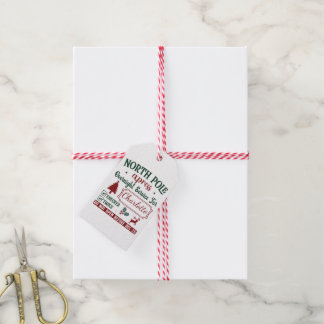Ein skurriles Weihnachtsgeschenk vom Nordpol Geschenkanhänger