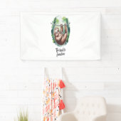 Ein Sloth Wild Animal müde Banner (Insitu)