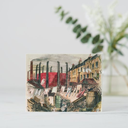 Ein Slum Postkarte (Stehend Vorderseite)