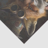 Ein Sly Fox, der Violine spielt Seidenpapier (Ausschnitt)