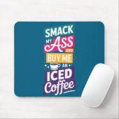 Ein Smack Buy Eiskaffee 1 Mousepad (Mit Mouse)