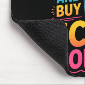Ein Smack Buy Eiskaffee Premium Mousepad (Ecke)