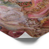 Ein smaragdgrüner Engel. Poster (Ecke)