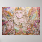 Ein smaragdgrüner Engel. Poster (Vorne)