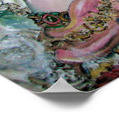 Ein smaragdgrüner Engel. Poster (Ecke)