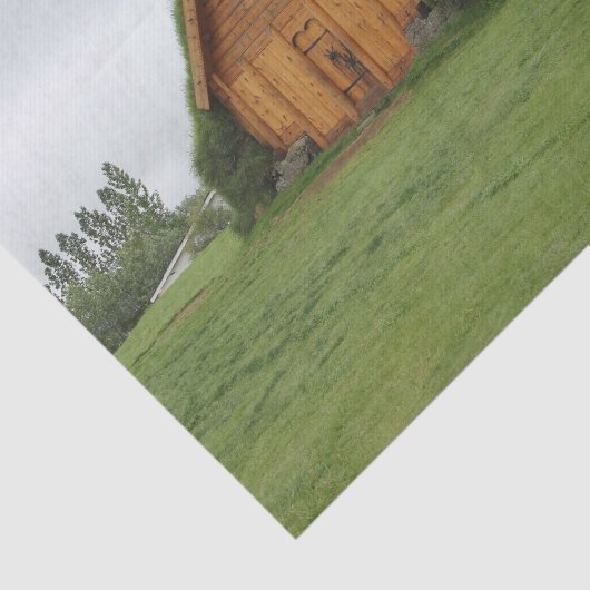 Ein Smaragdverzauberter Stall in einem Smaragdfeld Seidenpapier (Ausschnitt)