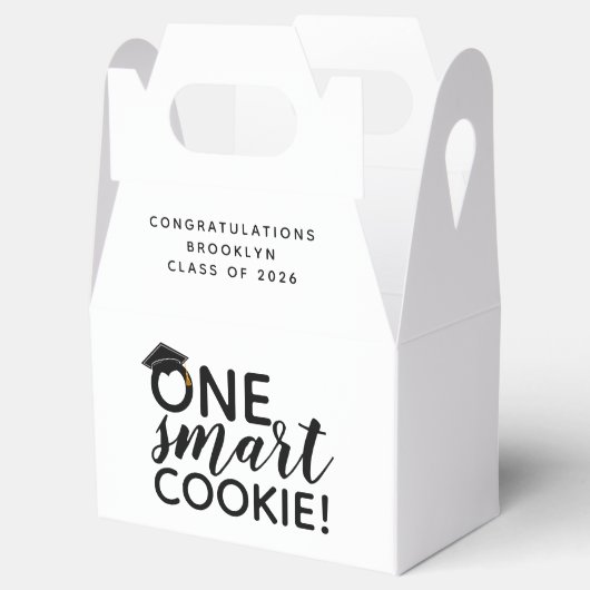 Ein Smart Cookie-Abschluss Geschenkschachtel (Geöffnet)