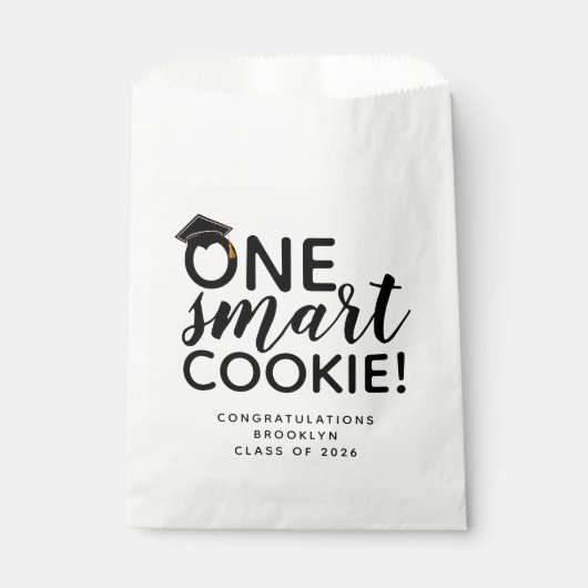 Ein Smart Cookie-Abschluss Geschenktütchen (Vorderseite)