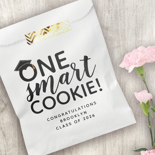 Ein Smart Cookie-Abschluss Geschenktütchen