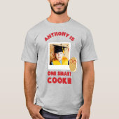 Ein Smart Cookie Foto Personalisierter Abschluss T-Shirt (Vorderseite)