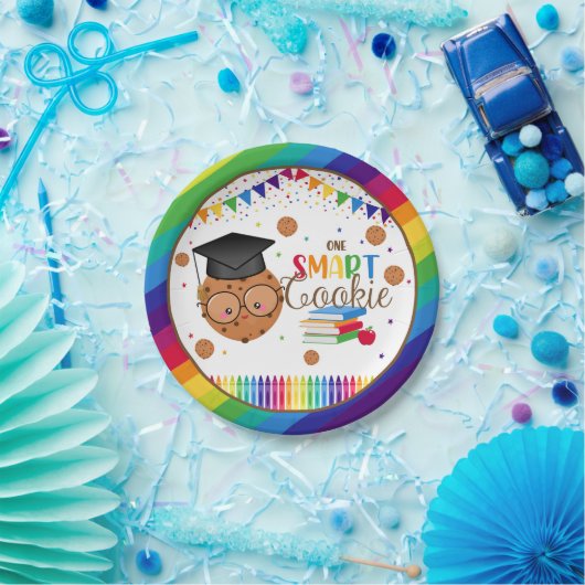 Ein Smart Cookie Paper-Teller Pappteller (Party)