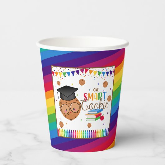 Ein Smart-Cookie-Party-Cups Pappbecher (Rückseite)