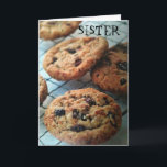 EIN SMART COOKIE SISTER BIRTHTAG KARTE<br><div class="desc">Ich denke,  diese Cookie-Karte ist FUN und so ADORABLE einer Art zu sagen GLÜCKLICH BIRTHTAG AUF IHR SIS,  und,  wenn sie eine Bäckerin = noch besser:)</div>