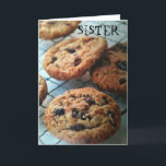 EIN SMART COOKIE SISTER BIRTHTAG KARTE<br><div class="desc">Ich denke,  diese Cookie-Karte ist FUN und so ADORABLE einer Art zu sagen GLÜCKLICH BIRTHTAG AUF IHR SIS,  und,  wenn sie eine Bäckerin = noch besser:)</div>