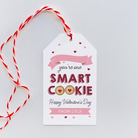 Ein Smart-Cookie-Valentinstag Geschenkanhänger