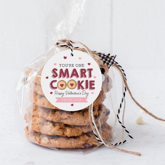 Ein Smart-Cookie-Valentinstag Geschenkanhänger