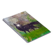 Ein Smattering der Sterne: Celestial Fox Notebook Notizblock (Rechte Seite)