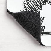 Ein smokey Zeichnen Mousepad (Ecke)