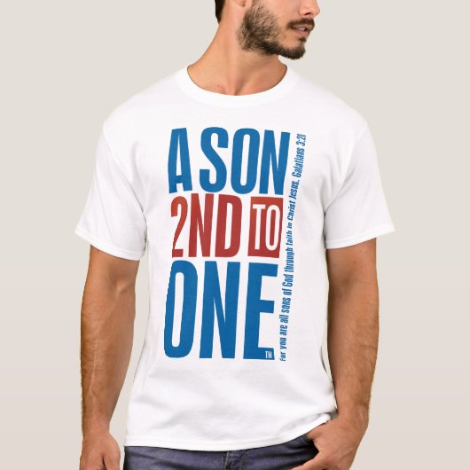 Ein Sohn 2. bis einen T-Shirt (Vorderseite)